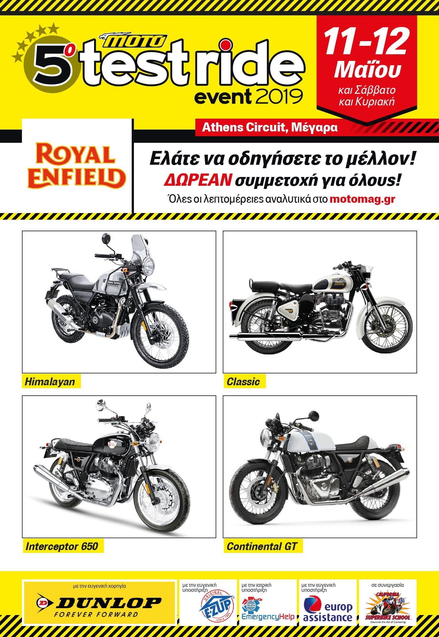 Promo Test Rider Royal Enfield at Moto Test Ride - Drive the Future - MUVUS